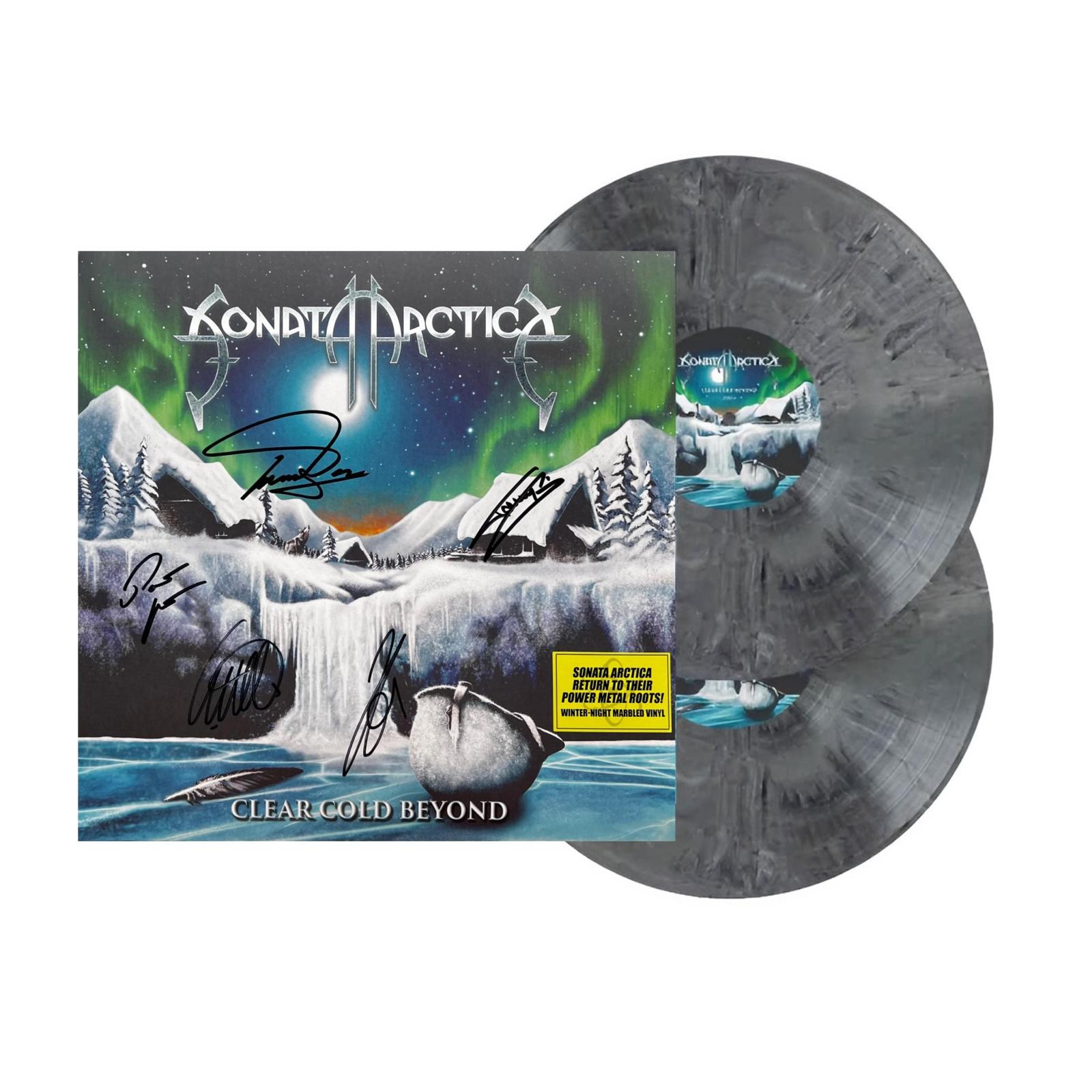 Clear Cold Beyond Winter-Night Marbled 2LP Vinyl (SIGNED VERSION)